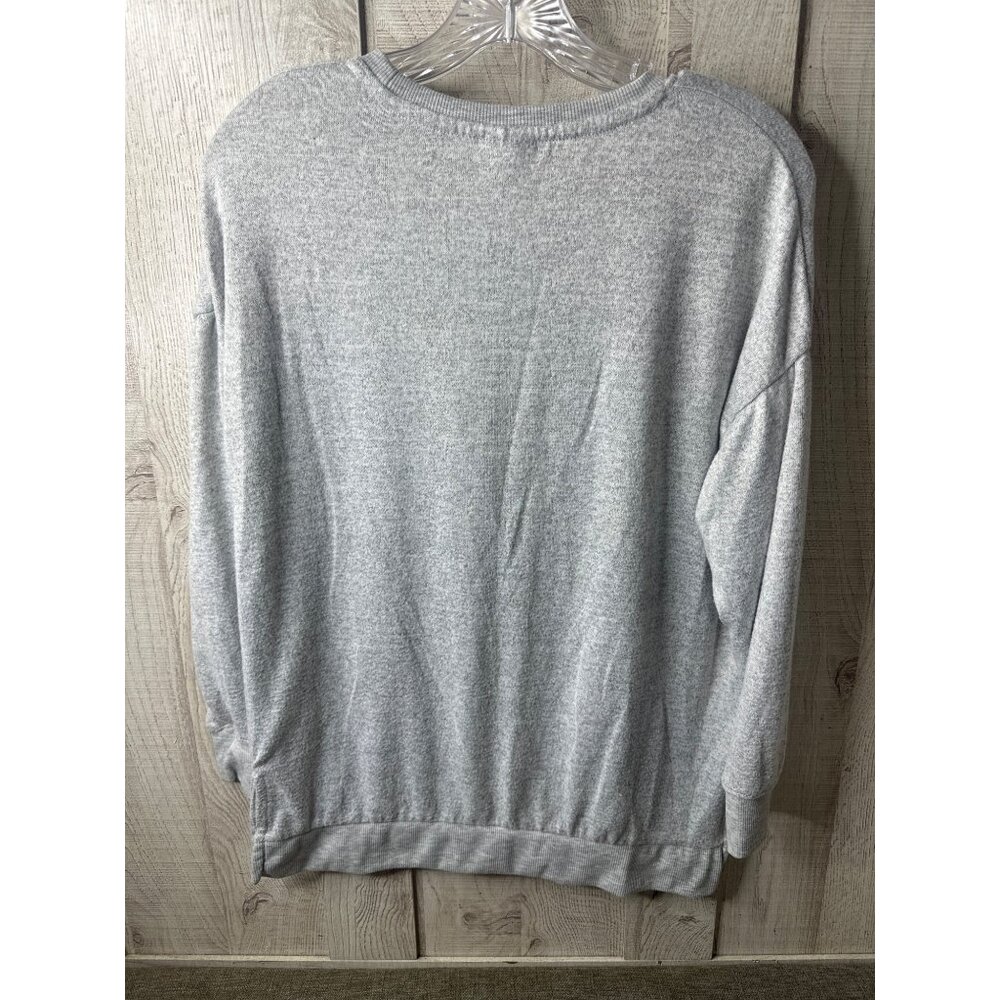 Secret Treasures Heather Grey I Need Coffee & A Donut Sleep Lounge Shirt Medium - Picture 2 of 6
